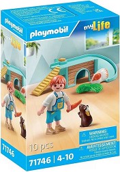 Playmobil My Life - Къщичка на морско свинче — 71746