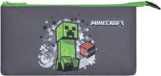 Ученически несесер Short Fuse - С 3 отделения на тема Minecraft — 68658