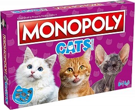 Монополи - Котки - Семейна бизнес игра — Winning Moves