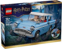 LEGO Хари Потър - Омагьосаният летящ форд Англия - Детски конструктор — 76470