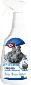 Препарат за почистване на клетки на птици и малки животни Trixie Simple'n'Clean - 500 мл, с аромат на лимон