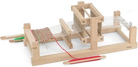 Дървен тъкачен стан - Viga Toys - Творчески комплект — 51366 FSC