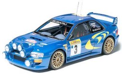 Състезателен автомобил - Subaru Impreza - Сглобяем модел — Tamiya 24199