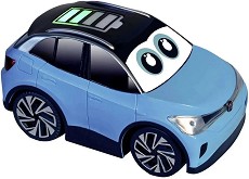 Моята първа електрическа кола Bburago - Volkswagen - Със звук, светлина и дистанционно управление от серията Junior — 16/92021
