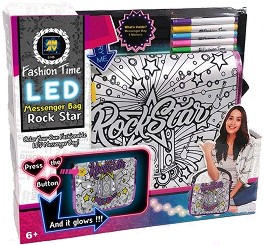 Чантата за оцветяване с LED светлини - Rockstar — 6148E