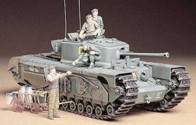 Танк - British Churchill Mk.VII - Infantry Tank Mk.IV - Сглобяем модел — Tamiya 35210
