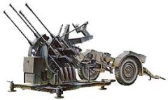 Противъздушно оръдие - German Flakvierling 38 - Сглобяем модел — Tamiya 35091