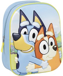 Раница за детска градина - Cerda - С 3D панел на тема Bluey — 2100004870