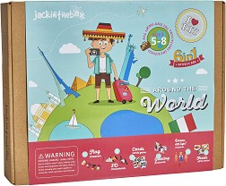 Около света 6 в 1 - Jack in a Box - Образователен комплект — J-709515