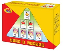 Думи в срички - Образователна игра със 100 карти — Авис-БГ 73999
