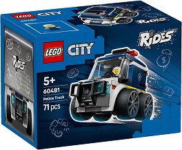 LEGO City - Возила: Полицейски камион - Детски конструктор — 60481