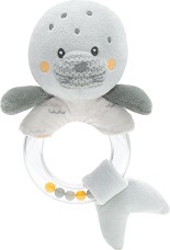 Плюшена дрънкалка Тюленче - Kikka Boo - От колекцията Seally Me — 31201010470