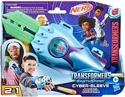 Nerf - EarthSpark Cyber - Бластер за ръка на тема Трансформърс — F8441