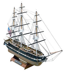 Фрегата - U.S.S. Constitution - Сглобяем модел от дърво — Mamoli MM64