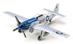 Военен самолет - P-51D Mustang - Сглобяем авиомодел — Tamiya 60749