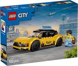 LEGO City - Жълто такси - Детски конструктор — 60487