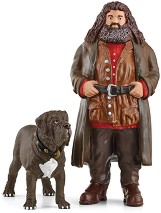 Фигурки на Хагрид и Фанг - Schleich - На тема Хари Потър — 42638