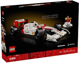 LEGO Icons - McLaren MP4/4 и Айртон Сена - Конструктор — 10330