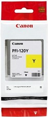 Пигментно мастило Canon PFI-120 Yellow - 130 ml