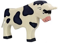 Дървена фигурка на бик - Holztiger — 80000