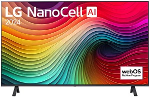  LG 43NANO81T3A - 43" Ultra HD 3840 x 2160, , Smart TV, HDR10 Pro, 3 x HDMI, Ethernet, USB, Bluetooth, Wi-Fi - 