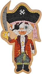Каменна мозайка Пират - Neptune Mosaic - С размери 29 х 16 cm