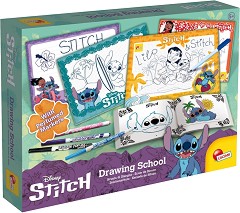 Училище по рисуване - Lisciani Giochi - Творчески комплект на тема Лило и Стич — 107575
