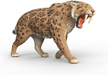 Фигурка на Смилодон - Schleich - От серията Dinosaurs — 15054