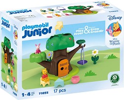Playmobil Junior - Къщата на дървото на Мечо Пух и Прасчо — 71693