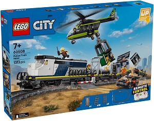 LEGO City - Обир на полицейски влак - Детски конструктор — 60508