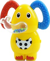 Музикална играчка Слонче - Bondigo - С гризалка — BL1030