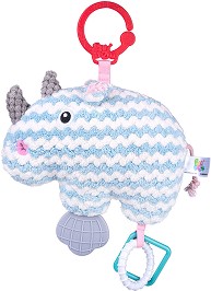 Играчка за закачане BaliBazoo Rhinoceros