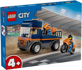 LEGO City - Транспортьор за мотоциклети - Детски конструктор — 60491