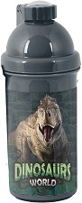 Детска пластмасова бутилка Paso - С вместимост 550 ml от серията Dinosaur World — PP23DZ-3021
