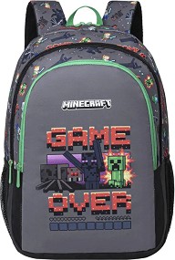 Ученическа раница Game over - На тема Minecraft — 68644