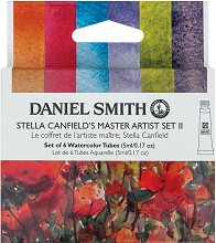Акварелни бои Daniel Smith Master Artist Stella Canfield - 6 цвята