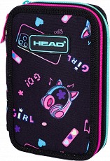 Ученически несесер Head - Astra S.A. - С 2 отделение от серията Girl Go! — 503024040