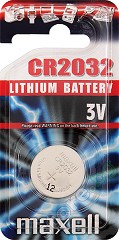   CR2032 -  3V - 1  - 