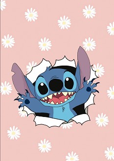 Тефтерче Stitch - A6, с редове