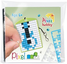 Мозайка ключодържател с пиксели Китара - Pixelhobby - Творчески комплект — 23102