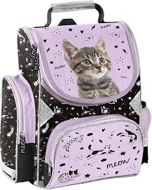 Ученическа раница с капак Paso - От серията Cat — PP25CE-525