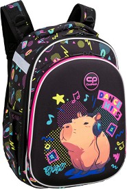 Ученическа раница Turtle - Cool Pack - От серията Capybara Music — F015961