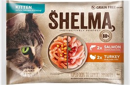    SHELMA Kitten - 4 x 85 g,        ,  4  12  - 