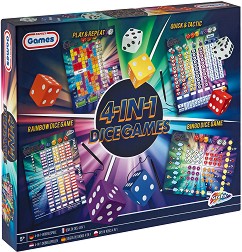Игри със зарове 4 в 1 — Grafix