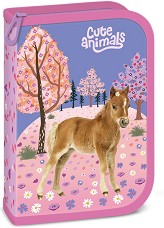 Несесер с ученически пособия - Ars Una - С 1 отделение от серията Horse — 53575265