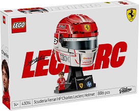 LEGO Editions - Каска на Чарлз Льоклер от Scuderia Ferrari HP - Детски конструктор — 43014