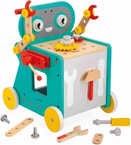 Дървена работилница Робот - Janod - От серията Brico Kids — J06456
