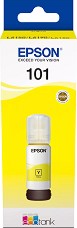 Мастило за принтер Epson 101 EcoTank Yellow - 6000 страници