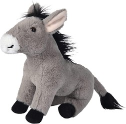 Плюшено магаренце - Nicotoy - С височина 28 cm — 6305830069