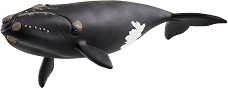 Фигурка на Бискайски кит - Schleich - От серията Wild Life — 14878